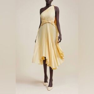 Acler Buttermilk One-Shoulder Dress